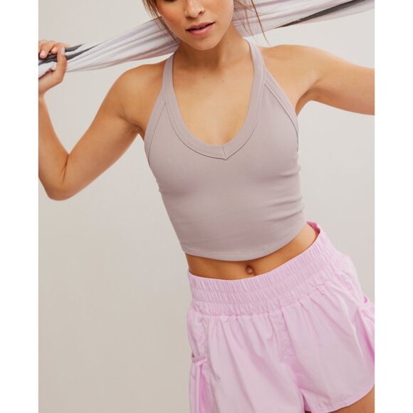 🆕 FP MOVEMENT All Clear V Neck Cami / Goal Post - Picture 1 of 7